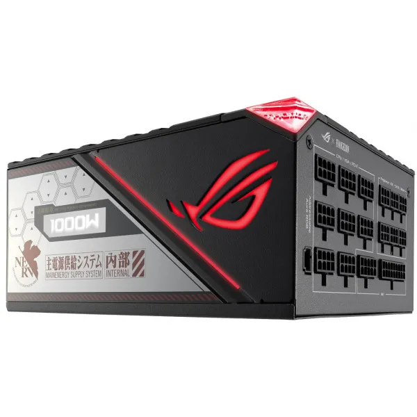 Геймерский Блок питания ASUS ROG-THOR-1000P2-EVA-GAMING 1000W 80Plus Platinum купить с доставкой