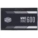 Блок питания Cooler Master MWE 600 BRONZE V2 600W 240V, Active PFC, КПД >85%, 1x 20+4PIN, 1x 4+4PIN, 6x SATA, 4x 4-PIN, 1x8-PIN, 2xPCI-E 6+2PIN Вентилятор 120mm, MTBF 100,000 Hours MPE-6001-ACAAB купить с доставкой