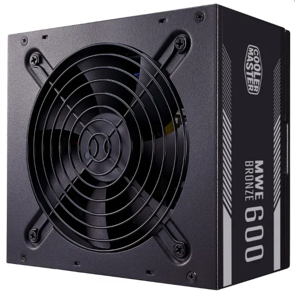 Блок питания Cooler Master MWE 600 BRONZE V2 600W 240V, Active PFC, КПД >85%, 1x 20+4PIN, 1x 4+4PIN, 6x SATA, 4x 4-PIN, 1x8-PIN, 2xPCI-E 6+2PIN Вентилятор 120mm, MTBF 100,000 Hours MPE-6001-ACAAB купить с доставкой