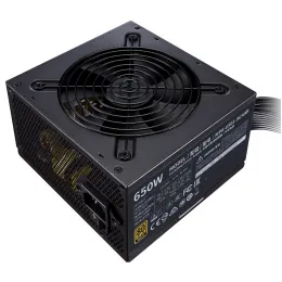 Блок питания Cooler Master MWE 650 BRONZE V2 650W 240V, Active PFC, КПД >85%, 1x 24PIN, 1x 4+4PIN, 8x SATA, 4x 4-PIN, 4xPCI-E 6+2PIN Вентилятор 120mm, MTBF 100,000 Hours MPE-6501-ACAAB-EU