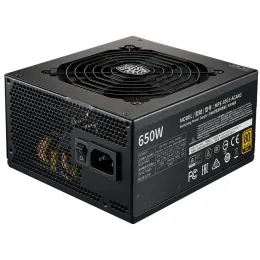 Блок питания Cooler Master MWE GOLD 650 V2 650W Non Modular, Active PFC, вент.12 см 80+ GOLD MPE-6501-ACAAG-EU