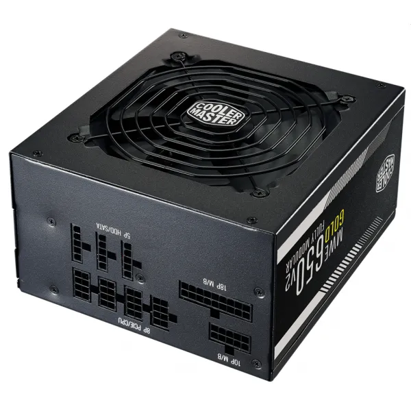 Блок питания Cooler Master MWE GOLD 650 V2 650W Non Modular, Active PFC, вент.12 см 80+ GOLD MPE-6501-ACAAG-EU купить с доставкой