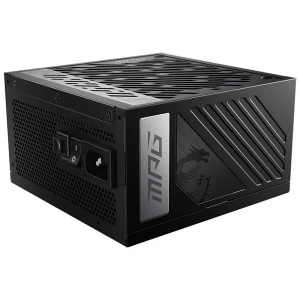 Блок питания MSI MPG A1000G PCIE5,  1000W, Active PFC, 80+ GOLD, Full Modular, Поддержка видеокарт Nvidia® GeForce RTXTM серии 40, MPG A1000G PCIE5 купить с доставкой