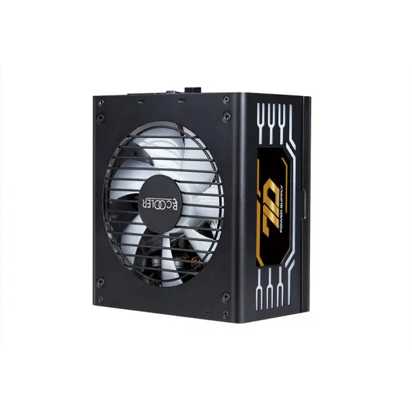 Блок питания с подсветкой RGB PCCooler GI-P550, 550W, Full Modular, 80+ GOLD, ARGB Fan 140mm, GI-P550 купить с доставкой