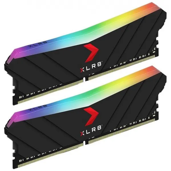 Оперативная память 16GB Kit(2x8Gb) DDR4 4000MHz PNY XLR8 Gaming EPIC-X RGB PC4-32000 18-20-20-40 1.35V MD16GK2D4400018XRGB купить с доставкой