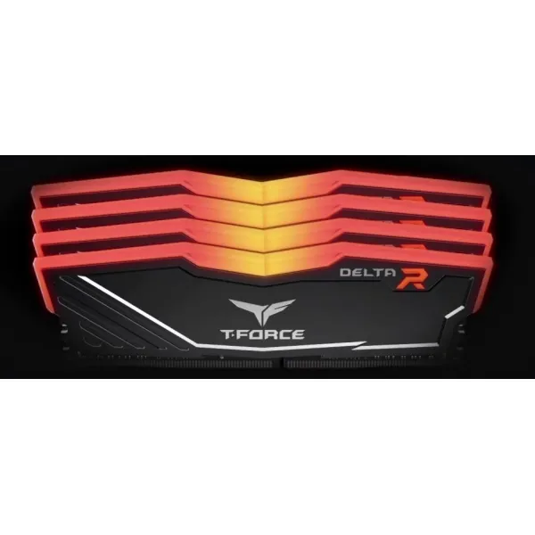 Оперативная память 32GB Kit (2x16GB) 3600MHz DDR4 Team Group  DELTA RGB PC-28800 CL22 1.35V TF3D432G3600HC18JDC01 Black купить с доставкой