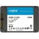 Твердотельный накопитель 240Gb SSD Crucial BX500 3D NAND 2.5” SATA3 R540Mb/s W500MB/s 7mm CT240BX500SSD1 купить с доставкой