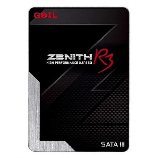 Твердотельный накопитель 1000GB SSD GEIL GZ25R3-1TB ZENITH R3 Series 2.5” SSD SATAIII Чтение 550MB/s, Запись 510MB/s Retail Box купить с доставкой