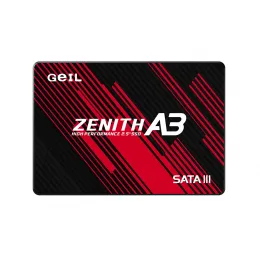 Твердотельный накопитель  250GB SSD GEIL A3AC16I250A ZENITH А3 Series 2.5” SSD SATAIII Чтение 500MB/s, Запись 450MB/s Retail Box GZ25A3-250G