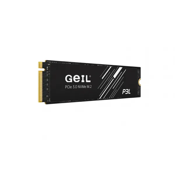 Твердотельный накопитель  512GB SSD GEIL P3L M.2 2280 PCIe Gen3x4 with NVMe 1.3, 3D NAND Flash, 3.3V, R3500MB/s, W2700MB/s P3LFD16I512D купить с доставкой