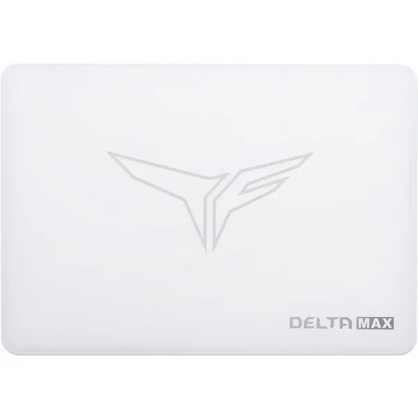 Твердотельный накопитель  512GB SSD TeamGroup T-FORCE Delta Max Lite, ARGB, 2.5” SATA3 R550Mb/s, W500MB/s T253TM512G0C425 White купить с доставкой