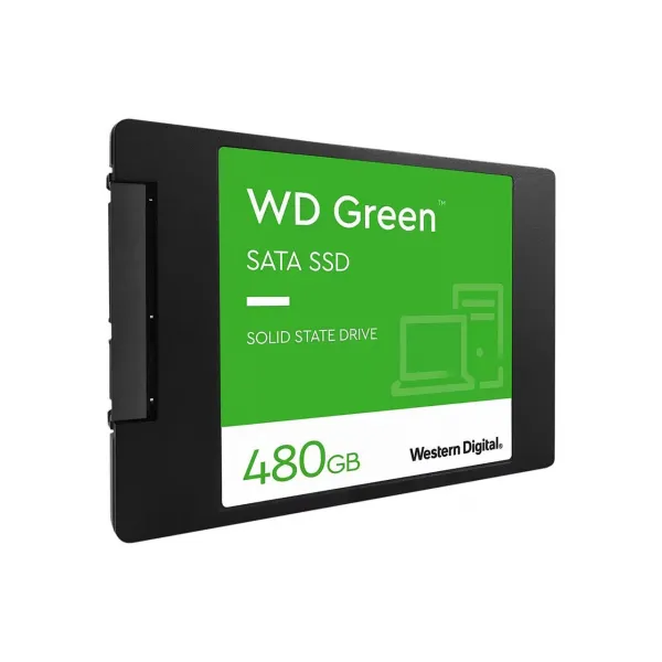 Твердотельный накопитель 480GB SSD WD Серия GREEN 2.5” SATA3 R545Mb/s W465Mb/s  Толщина 7мм WDS480G3G0A купить с доставкой