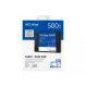 Твердотельный накопитель 500GB SSD WD BLUE SA510 2.5” 7мм SATA 6Gb/s Чтение 555Мб/с Запись 440Мб/с, WDS500G3B0A купить с доставкой