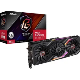 Видеокарта AsRock RADEON RX 7900 XTX PG 24G OC, 24GB GDDR6 3xDP HDMI RX7900XTX PG 24GO