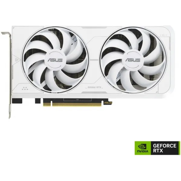 Видеокарта ASUS GeForce RTX3060 Ti OC, GDDR6 8GB 256-bit 1xHDMI 3xDP DUAL-RTX3060TI-O8GD6X-WHITE купить с доставкой