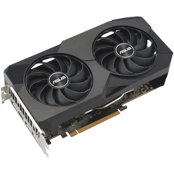 Видеокарта ASUS AMD Radeon RX 6600 8GB GDDR6 128-bit HDMI 3xDP HDCP DUAL-RX6600-8G-V2 купить с доставкой