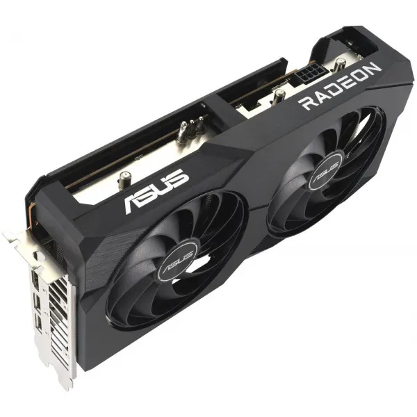 Видеокарта ASUS AMD Radeon RX 6600 8GB GDDR6 128-bit HDMI 3xDP HDCP DUAL-RX6600-8G-V2 купить с доставкой