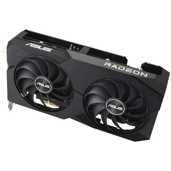 Видеокарта ASUS AMD Radeon RX 6600 8GB GDDR6 128-bit HDMI 3xDP HDCP DUAL-RX6600-8G-V2 купить с доставкой