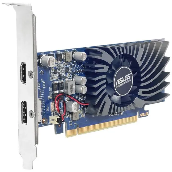 Видеокарта ASUS GeForce GT1030 2GB 64bit GDDR5 6008MHz 1xHDMI 1xDP HDCP GT1030-2G-BRK купить с доставкой