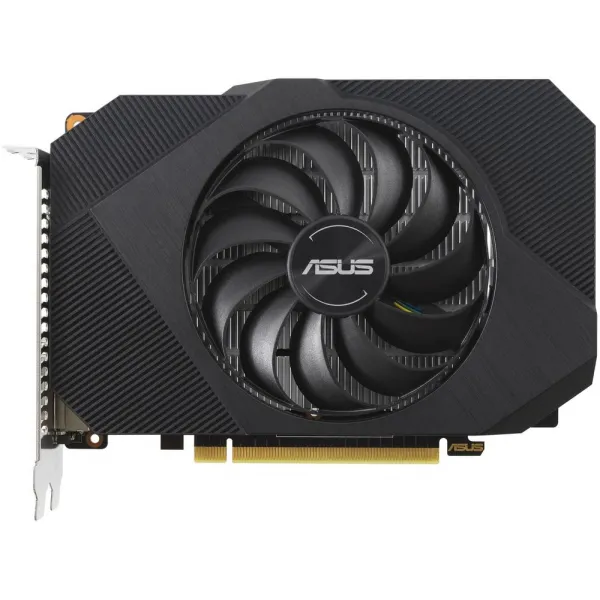 Видеокарта ASUS GeForce GTX1650 4Gb GDDR6 128bit DVI HDMI DP HDCP PH-GTX1650-O4GD6 купить с доставкой