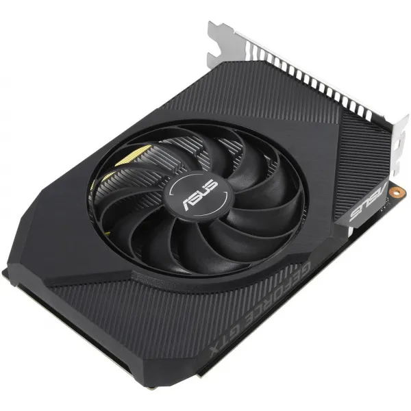 Видеокарта ASUS GeForce GTX1650 4Gb GDDR6 128bit DVI HDMI DP HDCP PH-GTX1650-O4GD6 купить с доставкой