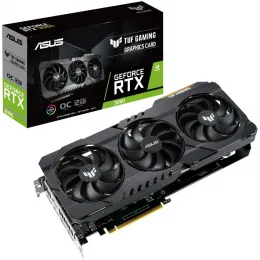 Видеокарта ASUS GeForce RTX3060 OC 12GB GDDR6 192-bit 2xHDMI 3xDP TUF-RTX3060-O12G-V2-GAMING