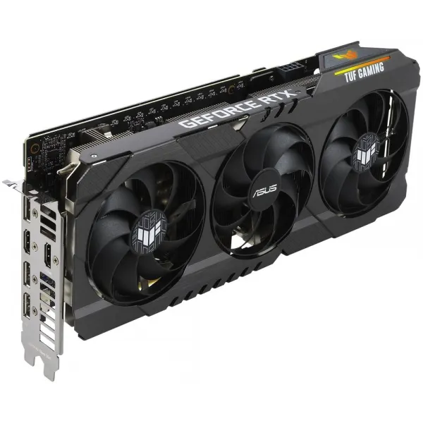 Видеокарта ASUS GeForce RTX3060 OC 12GB GDDR6 192-bit 2xHDMI 3xDP TUF-RTX3060-O12G-V2-GAMING купить с доставкой