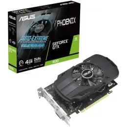 Видеокарта ASUS GeForce GTX1630 4Gb GDDR6 64bit DVI HDMI DP HDCP PH-GTX1630-4G