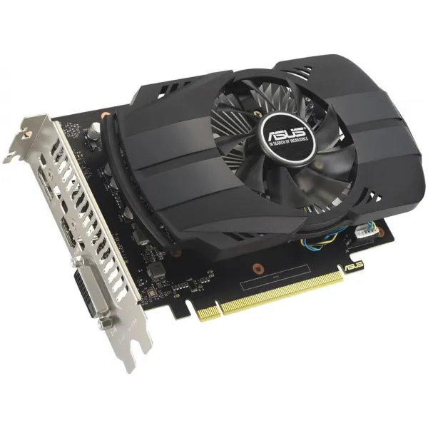 Видеокарта ASUS GeForce GTX1630 4Gb GDDR6 64bit DVI HDMI DP HDCP PH-GTX1630-4G купить с доставкой