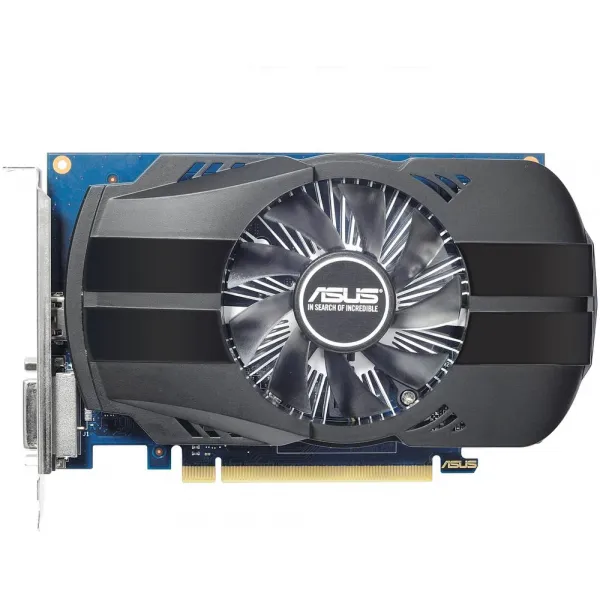 Видеокарта ASUS GeForce GT1030 Phoenix Fan OC Edition 2GB 6004Mhz 64 bit 1920x1200 DVIx1 HDMIx1 DDR5 PH-GT1030-O2G купить с доставкой