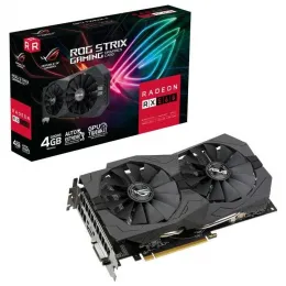 Видеокарта ASUS AMD Radeon RX 560 4GB GDDR5 128-bit HDMI DVI HDCP ROG-STRIX-RX560-4G-V2-GAMING