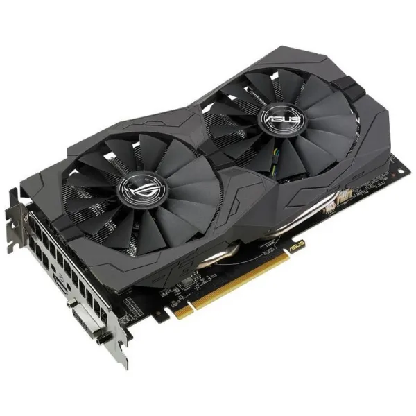 Видеокарта ASUS AMD Radeon RX 560 4GB GDDR5 128-bit HDMI DVI HDCP ROG-STRIX-RX560-4G-V2-GAMING купить с доставкой