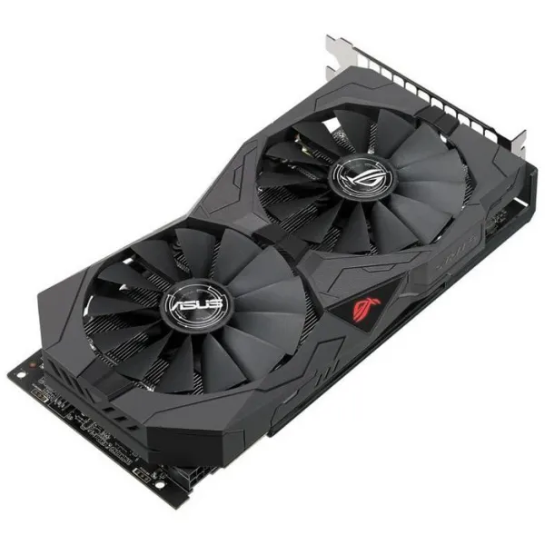 Видеокарта ASUS AMD Radeon RX 560 4GB GDDR5 128-bit HDMI DVI HDCP ROG-STRIX-RX560-4G-V2-GAMING купить с доставкой