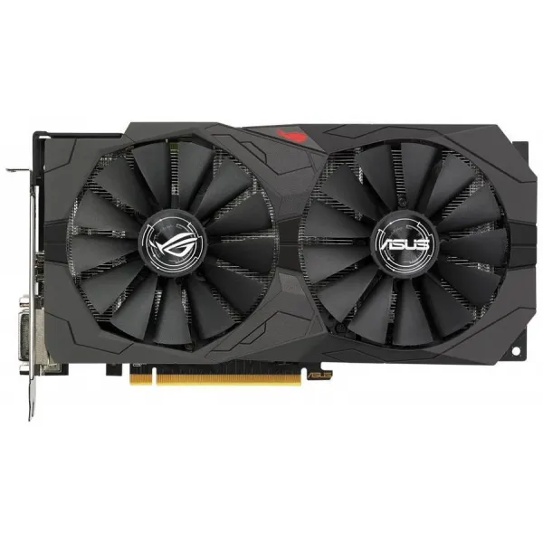 Видеокарта ASUS AMD Radeon RX 560 4GB GDDR5 128-bit HDMI DVI HDCP ROG-STRIX-RX560-4G-V2-GAMING купить с доставкой