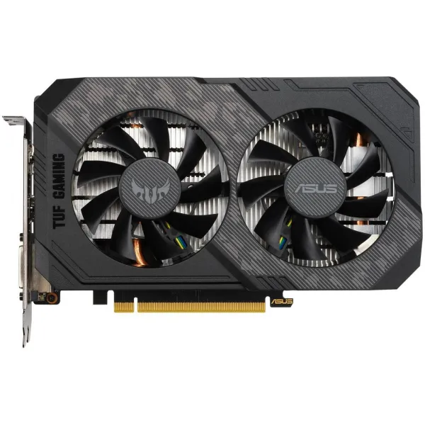 Видеокарта ASUS GeForce GTX1650 OC 4Gb GDDR6 128bit DVI HDMI DP HDCP TUF-GTX1650-O4GD6-P-V2-GAMING купить с доставкой