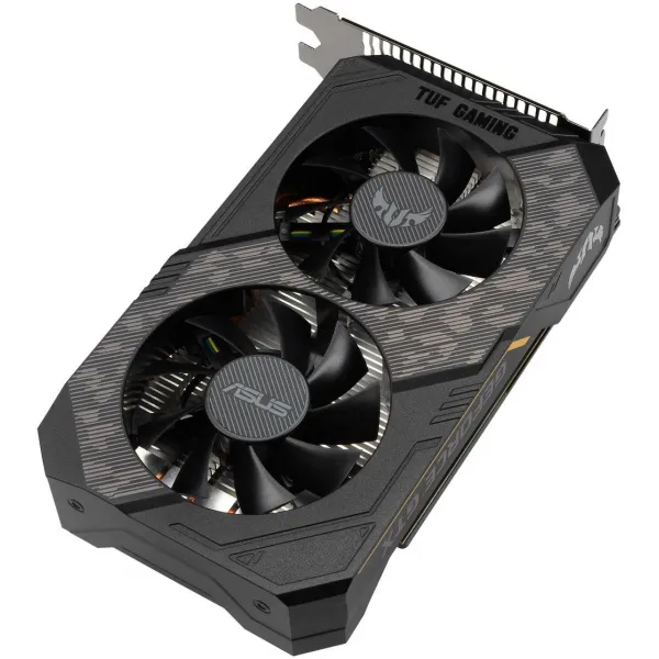 Видеокарта ASUS GeForce GTX1650 OC 4Gb GDDR6 128bit DVI HDMI DP HDCP TUF-GTX1650-O4GD6-P-V2-GAMING купить с доставкой