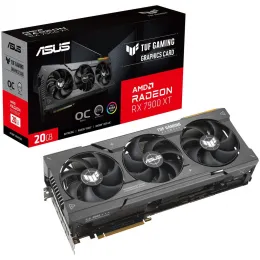 Видеокарта ASUS AMD Radeon RX 7900 XT OC 20GB GDDR6 256-bit HDMI 3xDP HDCP TUF-RX7900XT-O20G-GAMING