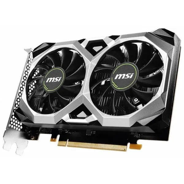 Видеокарта MSI GeForce GTX1630, 4GB GDDR6 64bit DVI HDMI DP GTX 1630 VENTUS XS 4G OC купить с доставкой