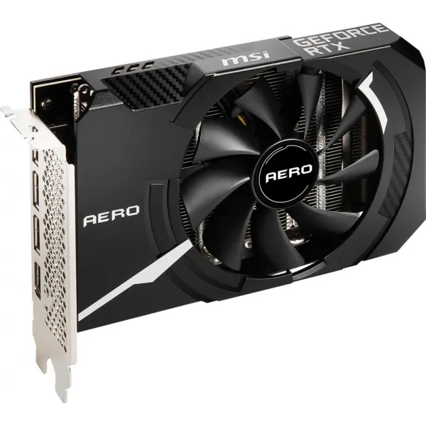 Видеокарта MSI GeForce RTX3050 AERO ITX 8G OC, 8G GDDR6 128bit DVI HDMI DP RTX 3050 AERO ITX 8G OCV1 купить с доставкой