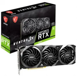 Видеокарта MSI GeForce RTX3060 VENTUS 3X OC, 12G GDDR6 192-bit HDMI 3xDP RTX 3060 VENTUS 3X 12G OC