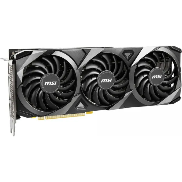 Видеокарта MSI GeForce RTX3060 VENTUS 3X OC, 12G GDDR6 192-bit HDMI 3xDP RTX 3060 VENTUS 3X 12G OC купить с доставкой