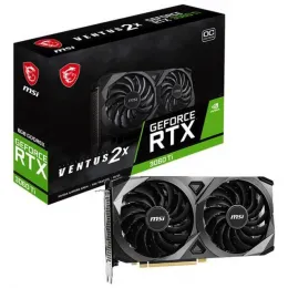 Видеокарта MSI GeForce RTX3060Ti VENTUS 2X 8GD6X OC, 8G GDDR6X HDMI 3xDP RTX 3060 Ti VENTUS 2X 8GD6X OC