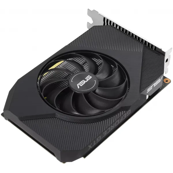 Видеокарта ASUS GeForce GTX1650 4Gb GDDR6 128bit DVI HDMI DP HDCP PH-GTX1650-O4GD6-P-V2 купить с доставкой