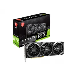 Видеокарта MSI GeForce RTX3060 VENTUS 3X 12G, 12G GDDR6 192-bit HDMI 3xDP RTX 3060 VENTUS 3X 12G