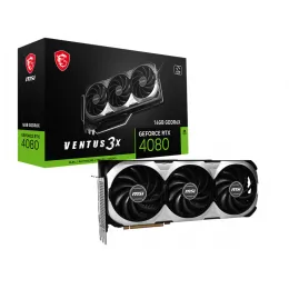 Видеокарта MSI GeForce RTX4080 16GB VENTUS 3X, 16G GDDR6X HDMI 3xDP RTX 4080 16GB VENTUS 3X